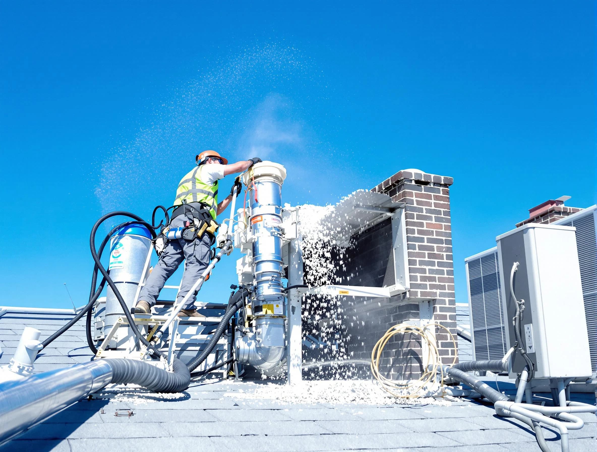 Expert roof dryer vent cleaning by North Fayette Dryer Vent Cleaning in North Fayette