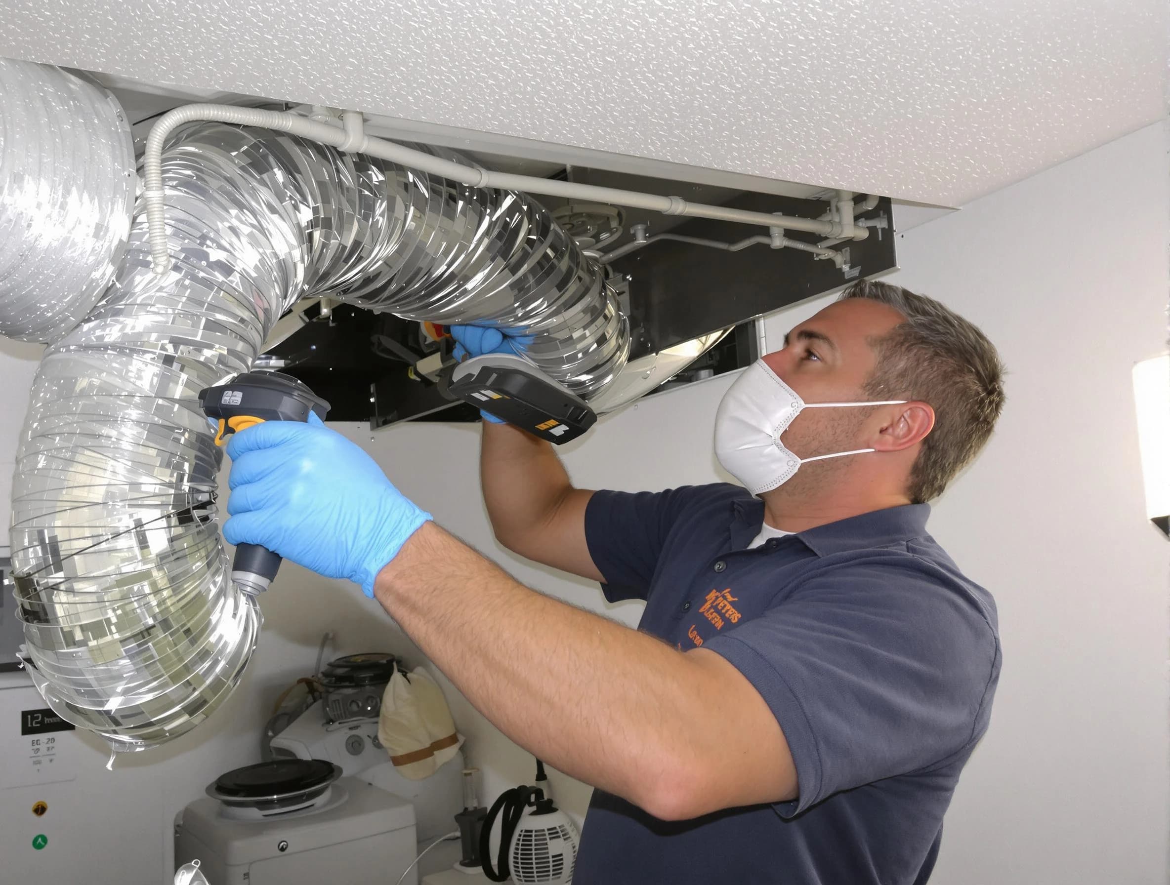 North Fayette Dryer Vent Cleaning professional performing thorough residential dryer vent cleaning in North Fayette