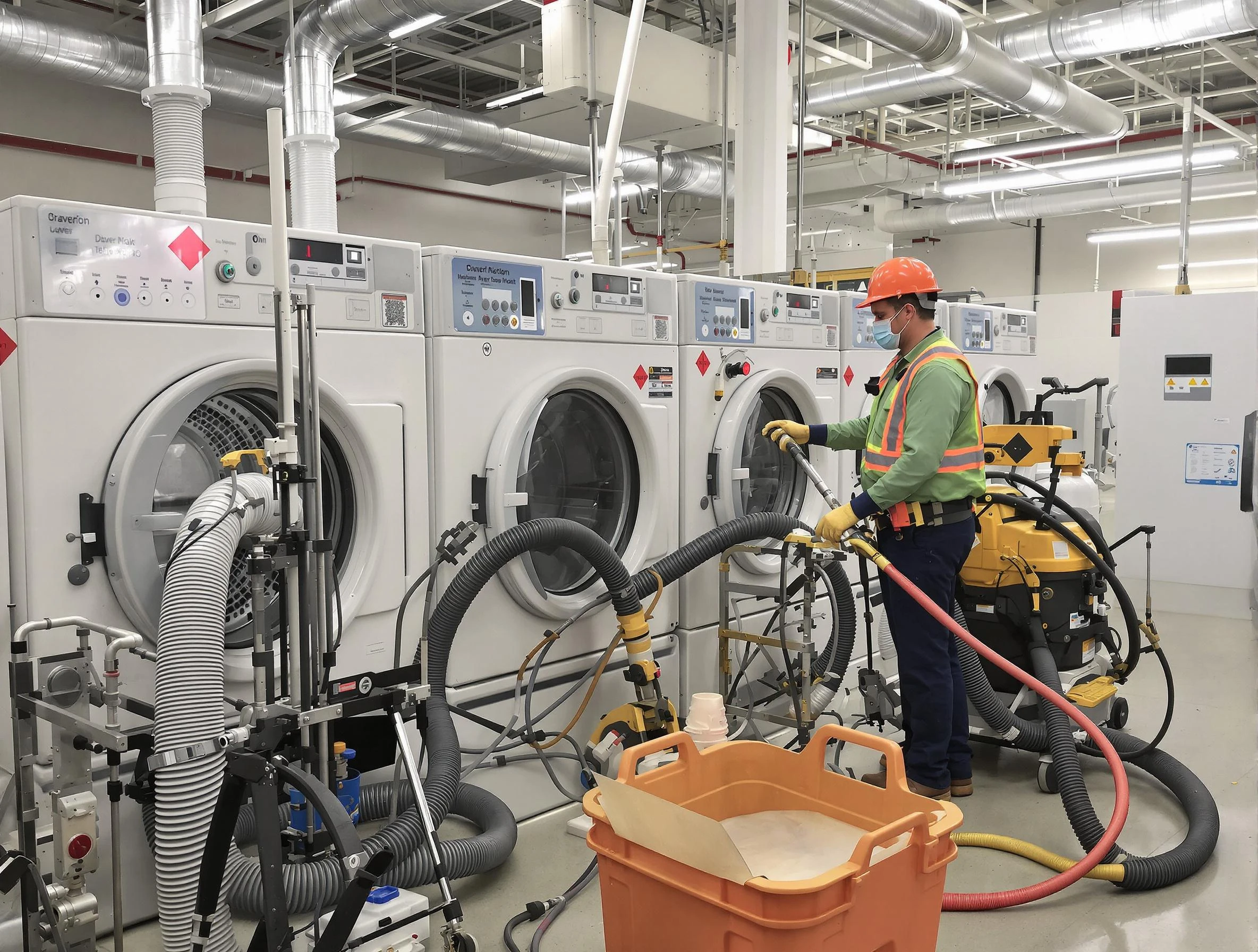 Commercial-grade dryer vent cleaning by North Fayette Dryer Vent Cleaning in North Fayette