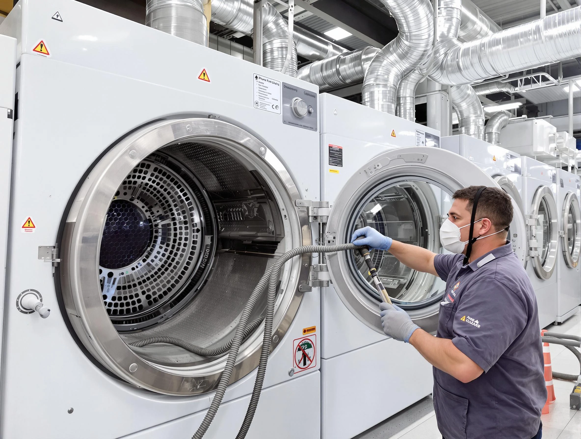 Industrial-grade dryer vent cleaning by North Fayette Dryer Vent Cleaning in North Fayette